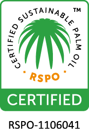 SARAYA products use RSPO certified sustainable palm oil.